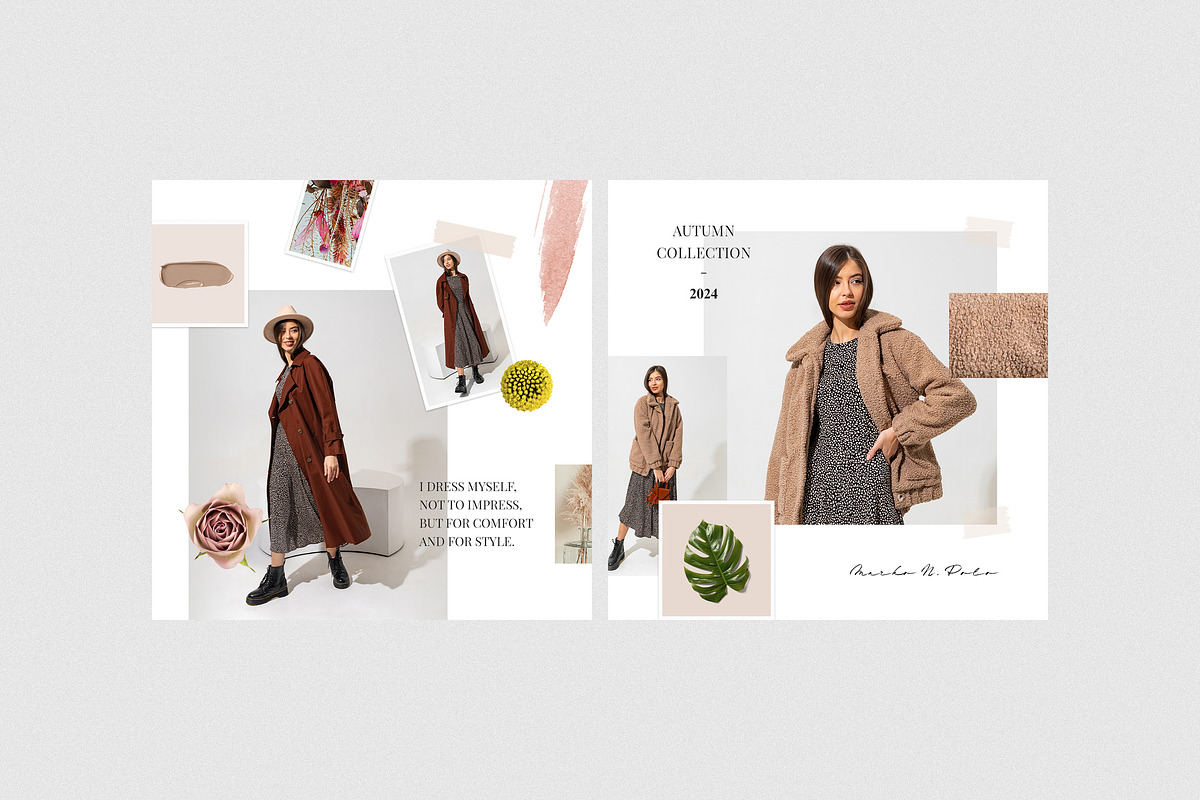Elegant Instagram Post Templates, a Social Media Template by Design Squad (Photo 4 of 5)