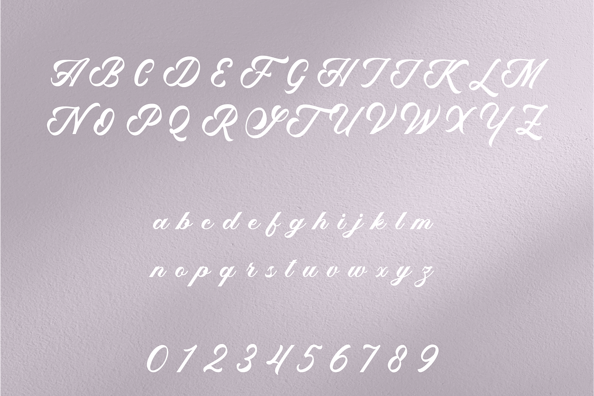Quismo Script Font, a Script Font by Creative Foundry (Photo 6 of 8)