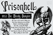 Schastur - Blackletter Typeface, a Blackletter Font by madeDeduk (Thumbnail 10 of 10)