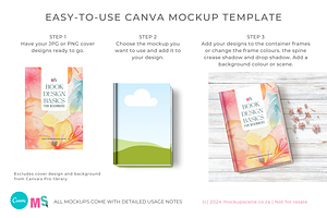 Book Mockup Kit For Canva