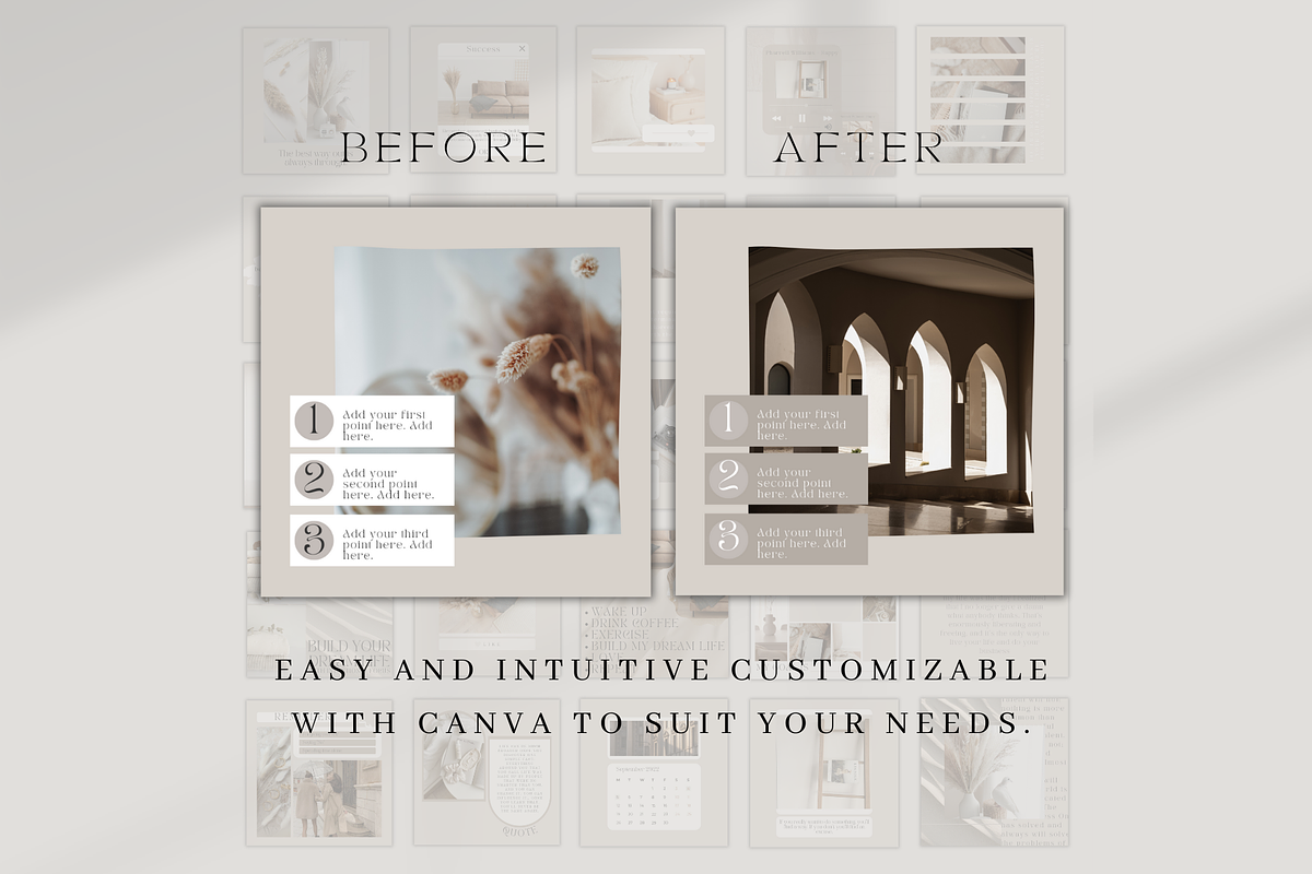 12K Instagram Templates for Canva, a Social Media Template by BRANDcontent (Photo 6 of 7)