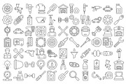 Automobile Parts Icons Pack, an Icon by Vector Portal (Thumbnail 5 of 5)