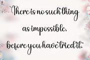 Flowery, a Handwritten Font by InermediaSTUDIO (Thumbnail 7 of 8)