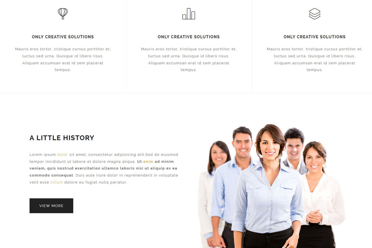 Comet -  Creative Multipurpose, a Bootstrap Template by Clasdesign (Photo 2 of 2)