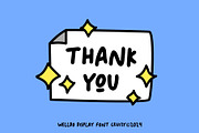 WELLDO - Playful Display Font, a Handwritten Font by Cruizy & Co (Thumbnail 8 of 8)