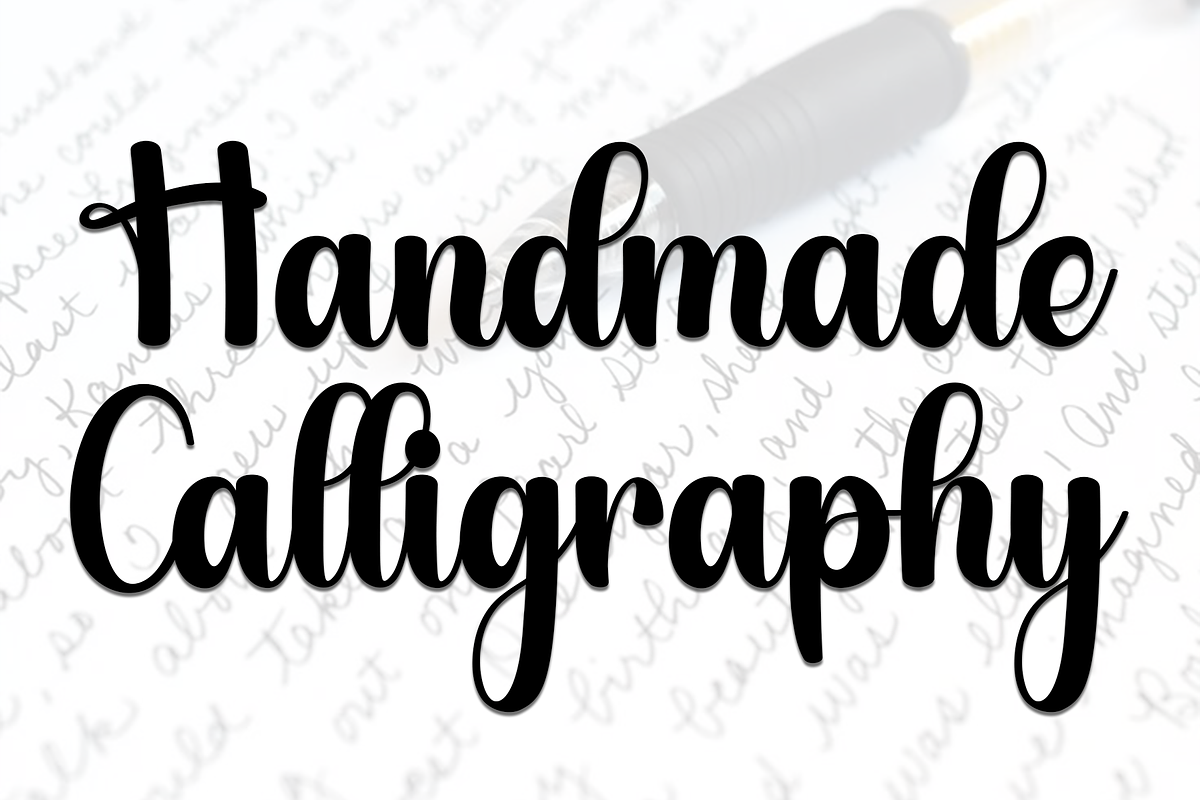 Thick Rainbow, a Handwritten Font by FreshTypeINK (Photo 3 of 8)