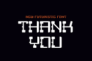 Clasico Space - Cyber & Tech Font, a Serif Font by QR Design Studio (Thumbnail 6 of 6)