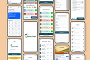 Pakkho E-learning Mobile App UI Kit, an UI Kit Template by piyush608 (Thumbnail 2 of 7)