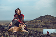 22 Lion Photo Overlays, an Action Add-On by PhotoEffects.Store (Thumbnail 4 of 6)
