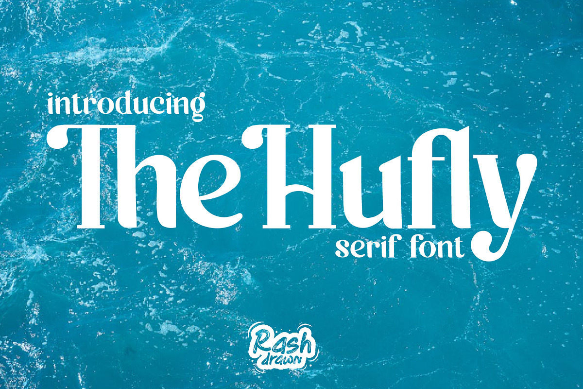 TheHufly, a Font by Rashdrawn (Photo 1 of 5)