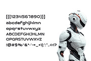 Luxomona - Futuristic AI Typeface, a Sans Serif Font by HipFonts (Thumbnail 4 of 7)