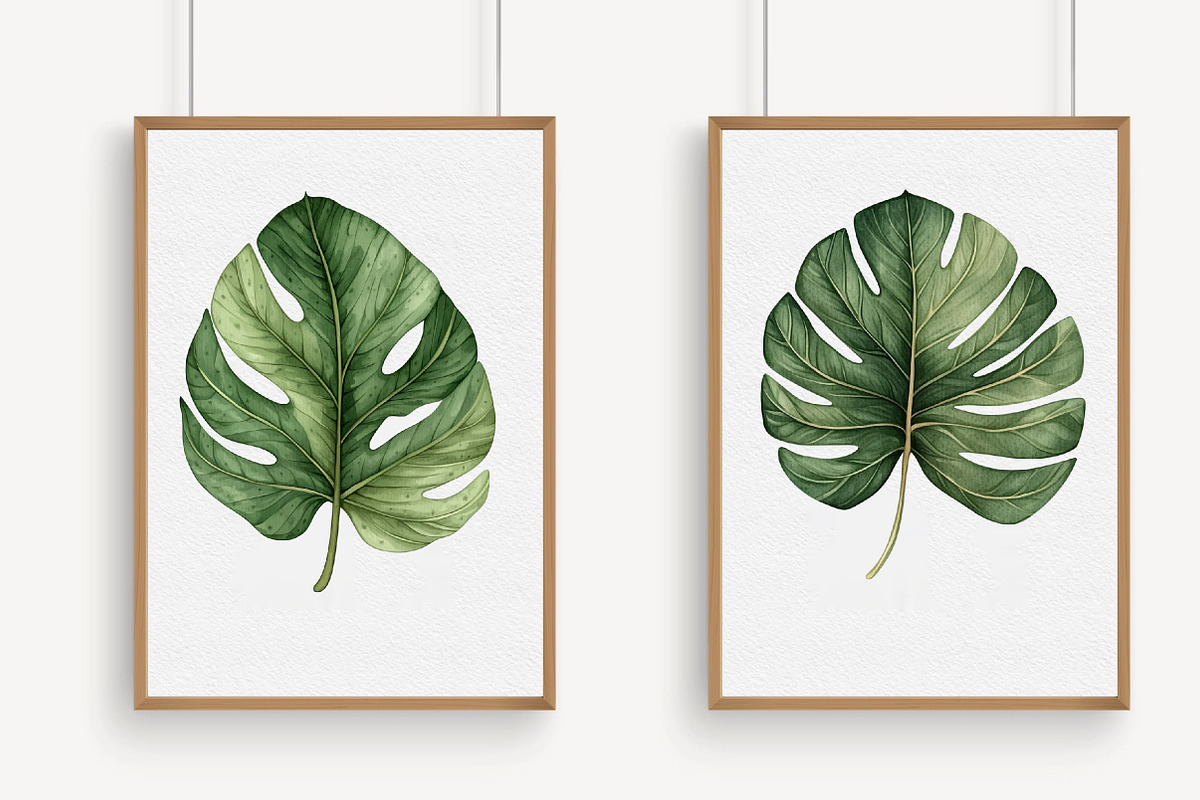 Watercolor Palm Tree Clipart, an Illustration by Libby Wishes (Photo 6 of 7)