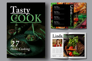 Cook Book Template Design