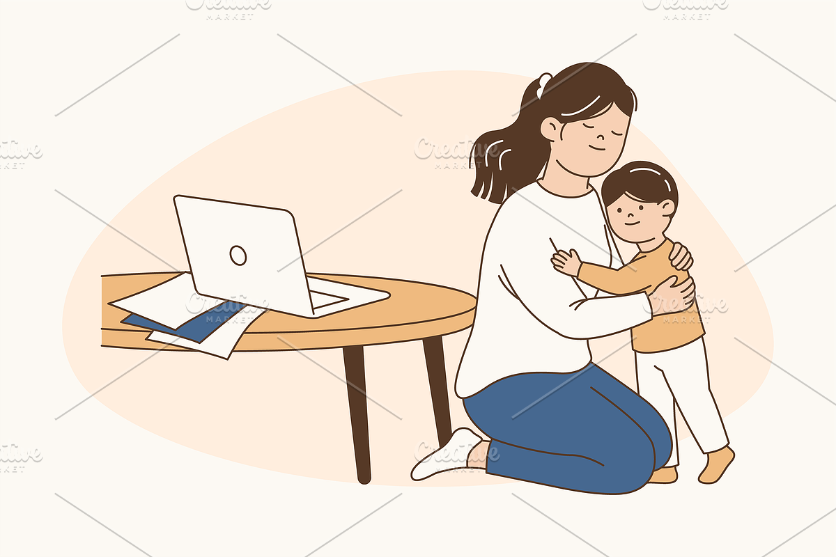 Work Life Blend Illustration, an Object Graphic by Jump Studio (Photo 10 of 12)