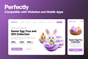Easter Egg 3D Icon Pack, an Object 3D Model by Haps Space (Thumbnail 3 of 4)