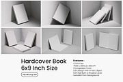 Hardback Book Cover PSD Mockup Set, a Books & Magazine Mockup by Remnand Studio (Thumbnail 2 of 9)