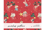 Winter Wonderland Christmas pattern, a Pattern Graphic by Milatoo (Thumbnail 1 of 3)