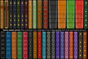 101 High-Res Antique Book Covers