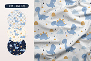 Cute dinosaurs, an Animal Illustration by tata_ota (Thumbnail 11 of 12)