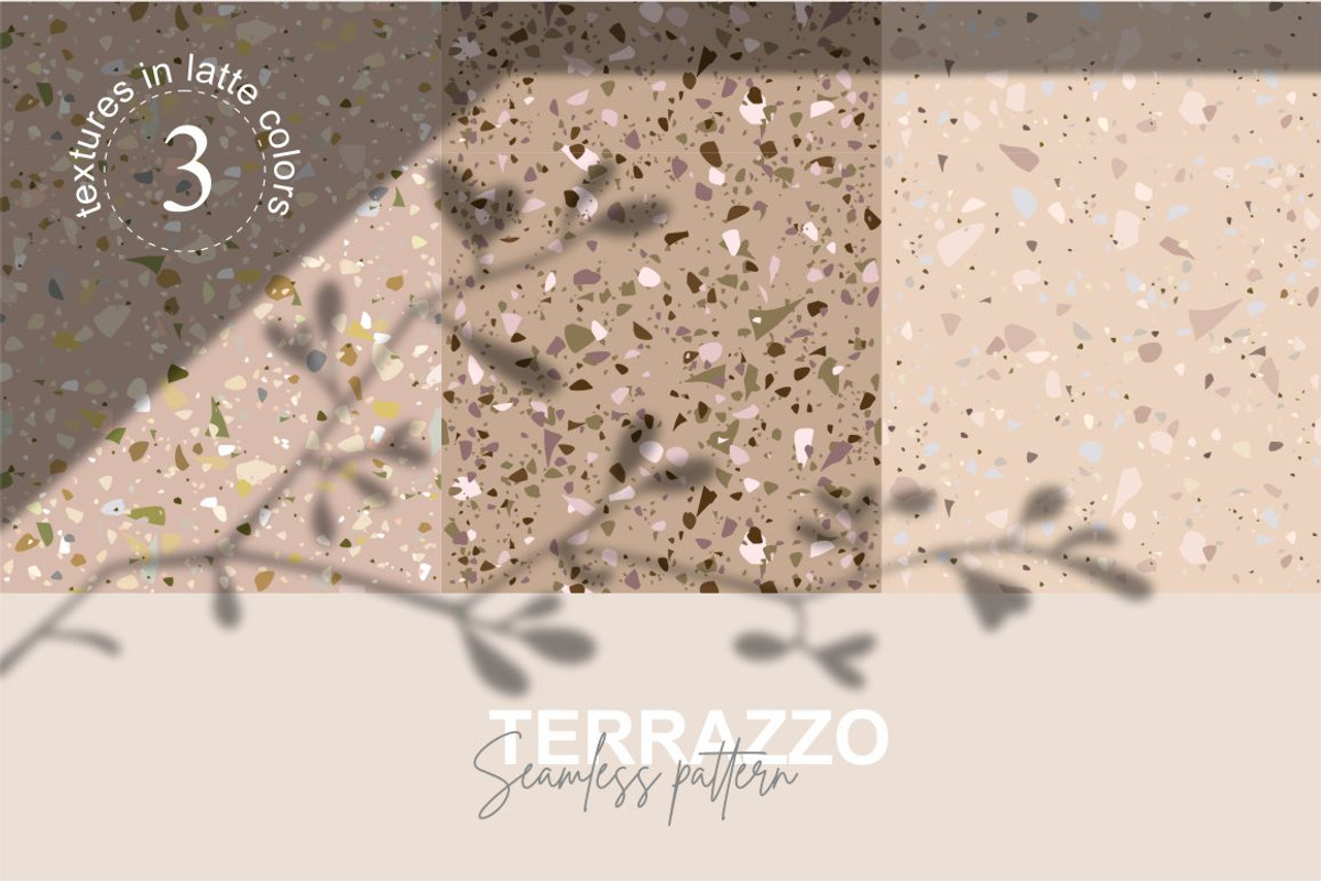 TERRAZZO - seamless pattern., a Texture Graphic by Collection by VY (Photo 7 of 13)