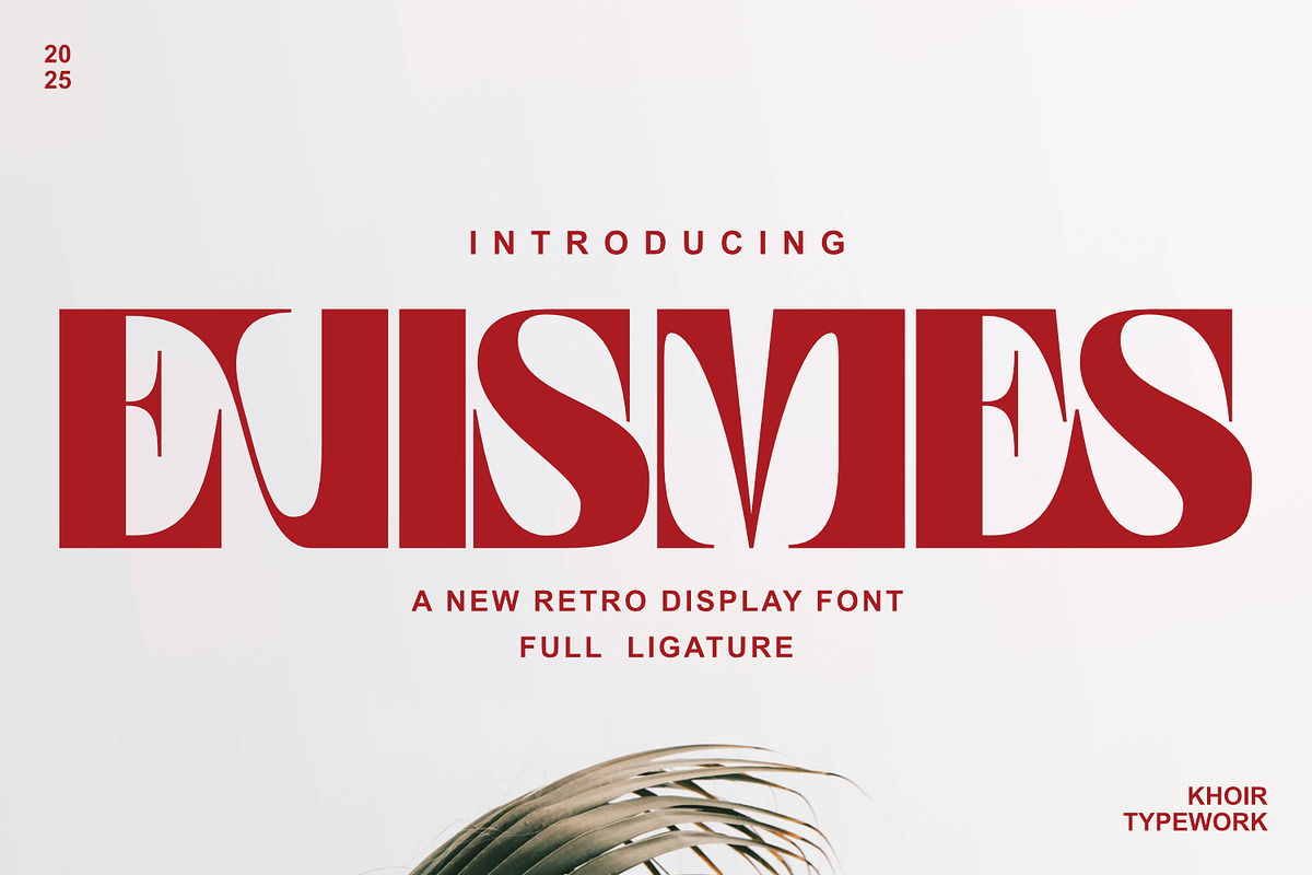 Evismes Stylish Sans, a Sans Serif Font by Khoir (Photo 1 of 10)