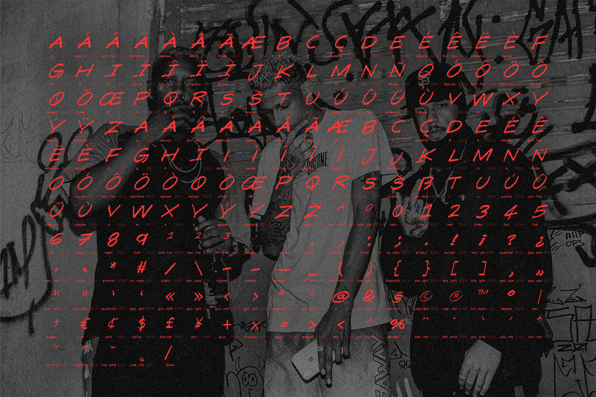 Graveyard - Handcrafted Display Font, a Handwritten Font by Webhance Studio (Photo 3 of 9)
