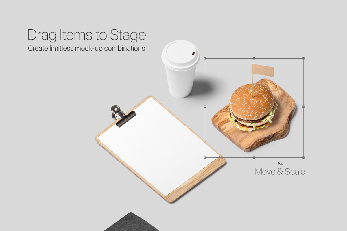 Burger Store Mockup Creator, a Packaging Mockup by Mockup Cloud (Photo 7 of 7)