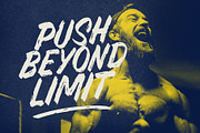 LUCHA TYPEFACE, a Script Font by maghrib (Thumbnail 2 of 7)