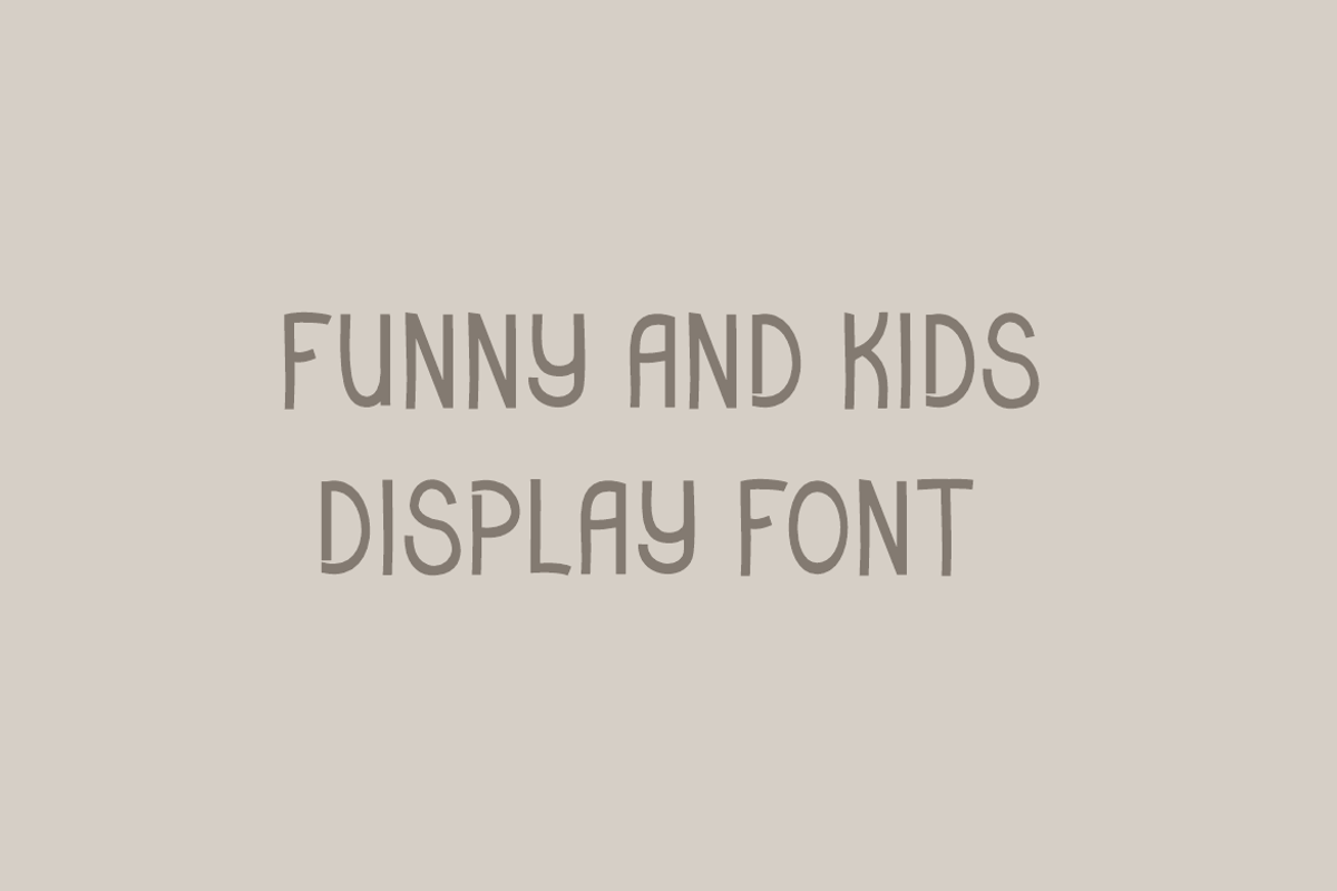 Rompong - Funny Font, a Sans Serif Font by Iqsiart Studio (Photo 2 of 6)