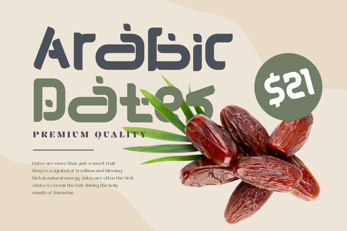 Journey Ramadhan - Arabic Font, a Font by PutraCetol Studio (Photo 4 of 5)
