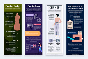 Fashion Vertical Infographics