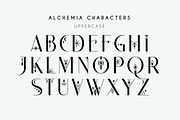 Alchemia - Mystical Sans Serif Font, a Sans Serif Font by Struvictory.art (Thumbnail 3 of 10)
