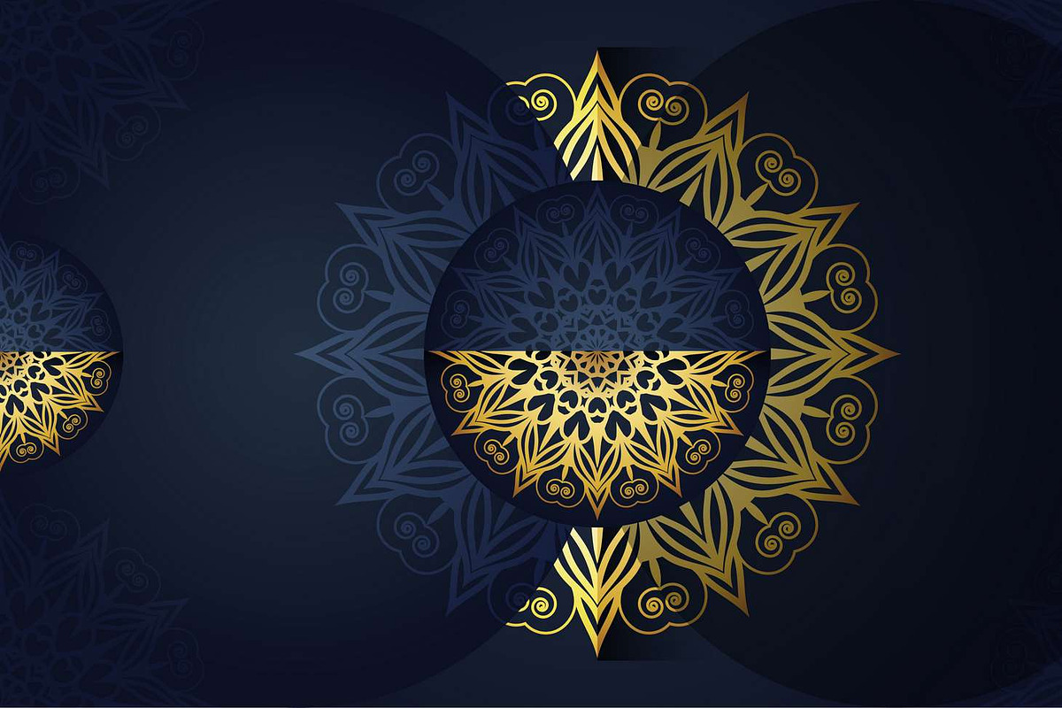 560+ Mandala Design Mega Collection, a Decorative Illustration by NJ Himel (Photo 142 of 289)