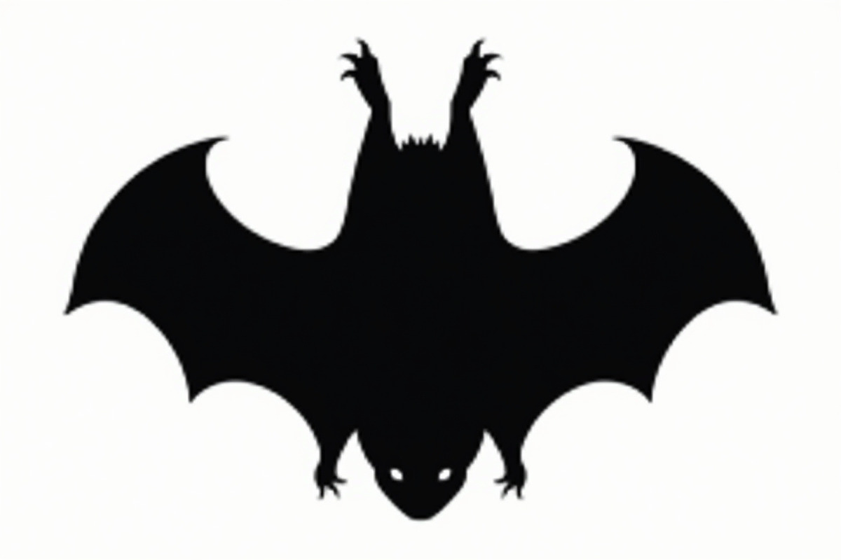 bat silhouette design bundle, an Illustration by Designs_River (Photo 8 of 9)