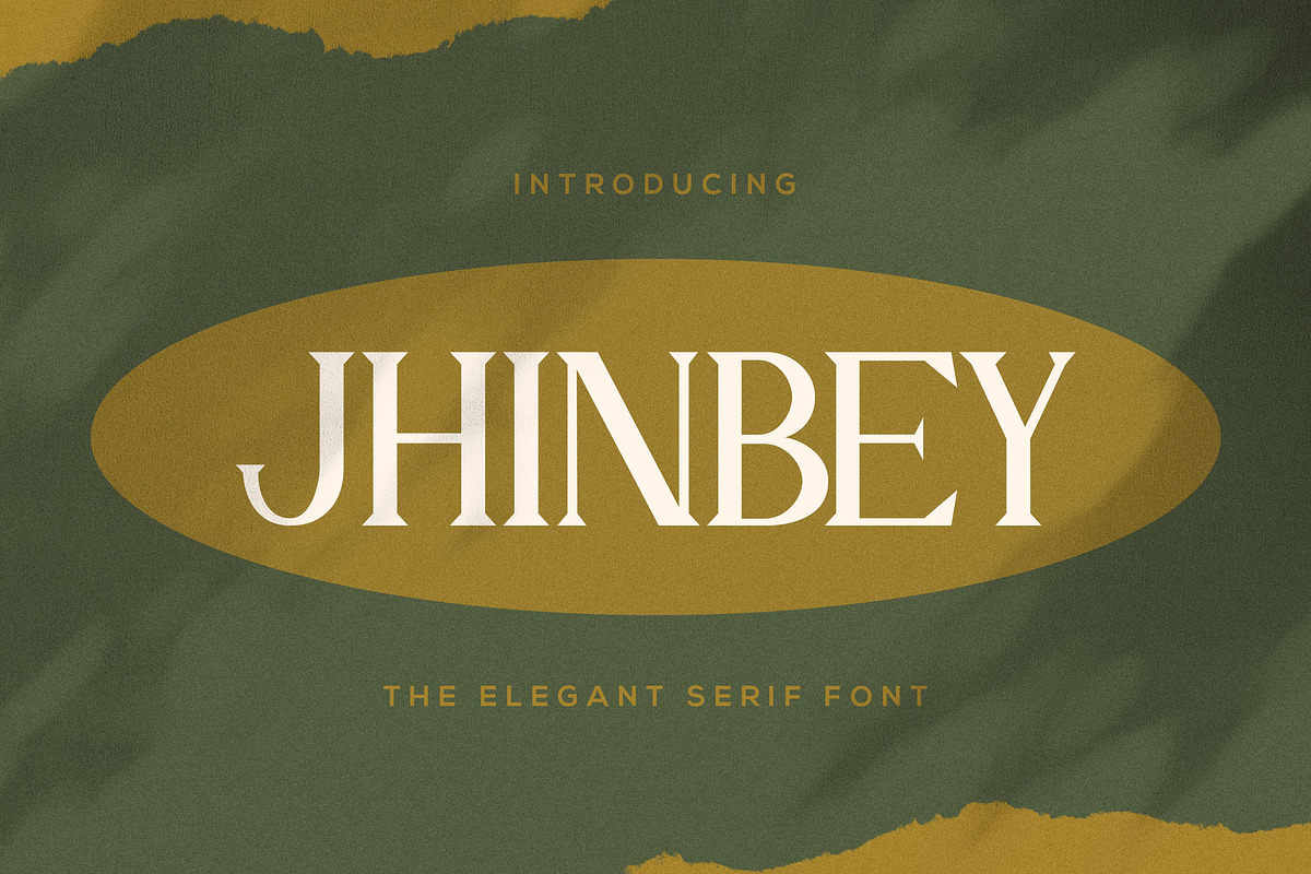 JHINBEY - Elegant Serif Font, a Serif Font by StringLabs (Photo 1 of 8)