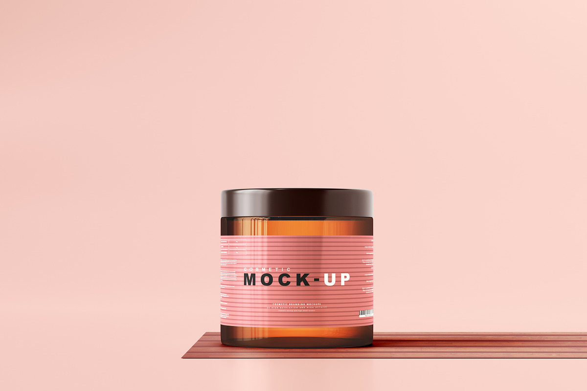 250+ Cosmetic Branding Mockup Bundle, a Cups & Container Mockup by pmvch (Photo 25 of 273)