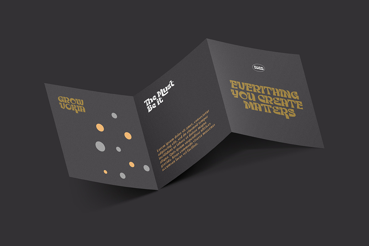 GROWVOKIA | Groovy Display, a Serif Font by Pentagonistudio (Photo 6 of 10)