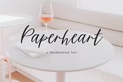 Paperheart Script, a Script Font by Beck McCormick (Thumbnail 1 of 10)