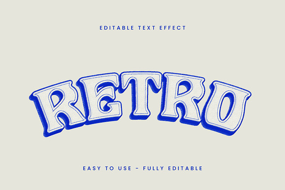 Embroidery Stitch Text Effect preview 4
