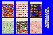 Funky Autumn: illustration & pattern, a Seasonal Illustration by marmarina (Thumbnail 5 of 12)