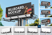 Billboard Mockups, an Advertising Mockup by Getdesign (Thumbnail 1 of 7)