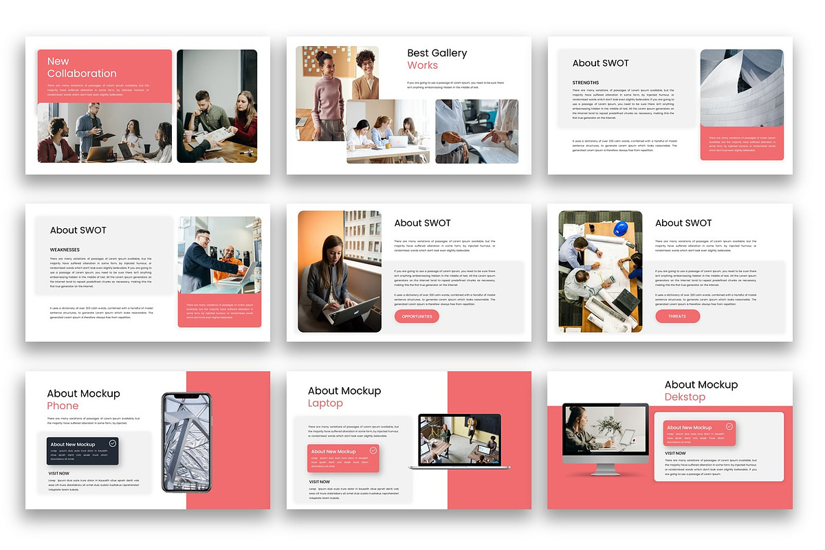 Madrigal – Business PowerPoint, a Presentation Template by kreatifreya (Photo 3 of 5)