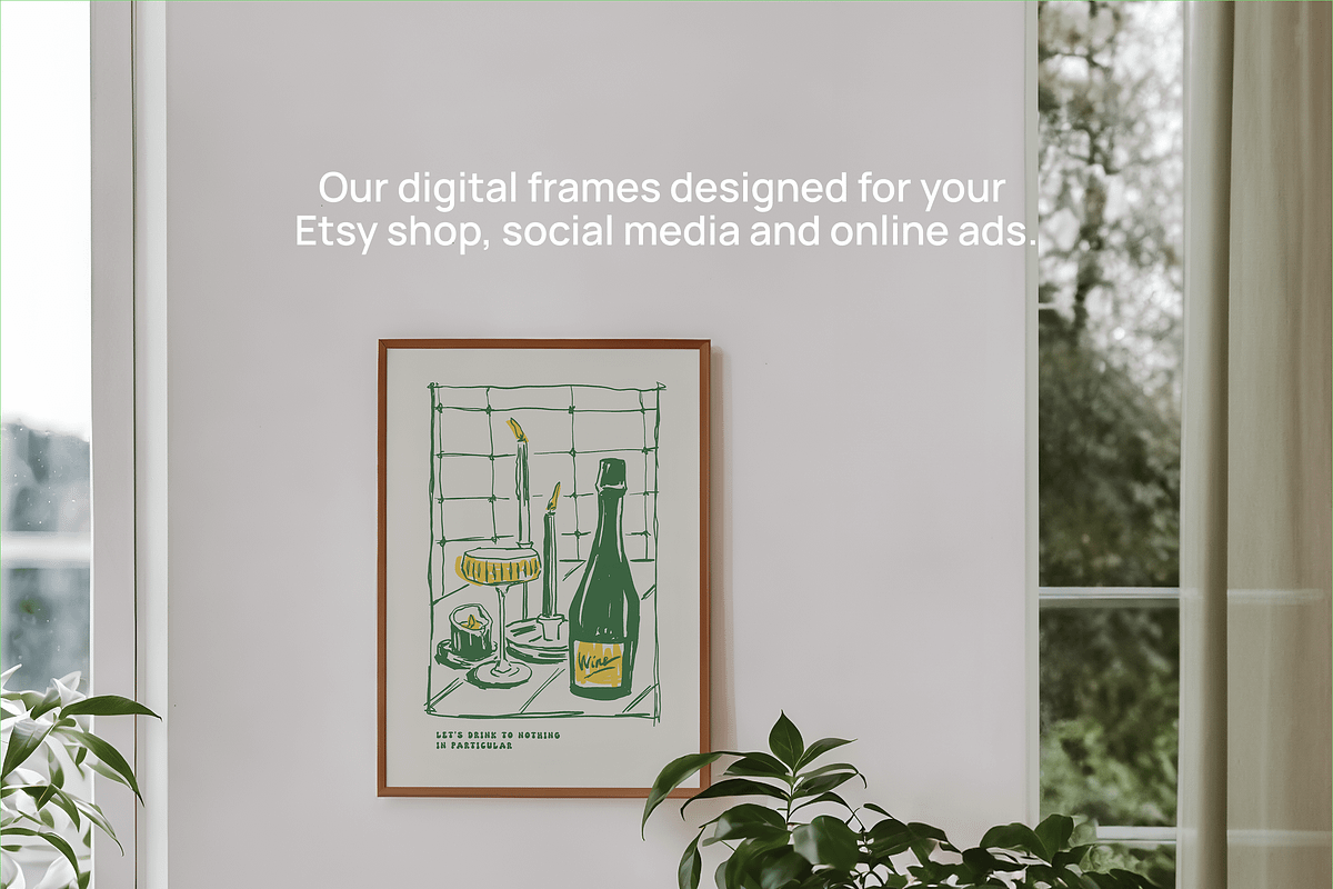 24 Fancy Frame Mockup Bundle, a Product Mockup by SigaSigaMockup (Photo 5 of 11)