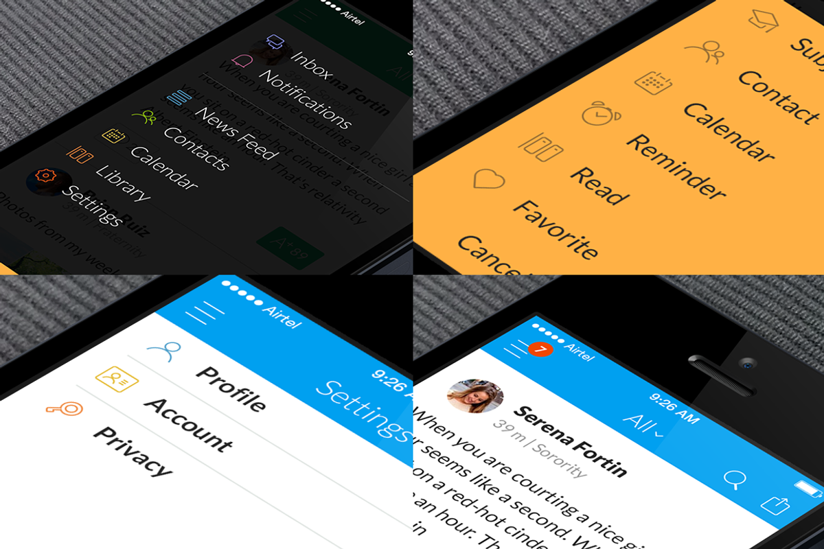 Clear Icons - Thin (500 Icons), an Outline Icon by Radesign (Photo 2 of 3)
