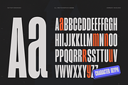 GC Magnu - Inktrap Condensed, a Sans Serif Font by Glyphonic (Thumbnail 9 of 15)