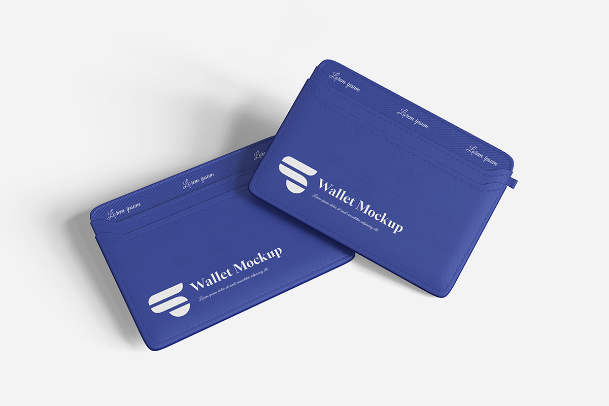 Wallet Mockup PSD, an Advertising Mockup by Indah (Photo 6 of 6)