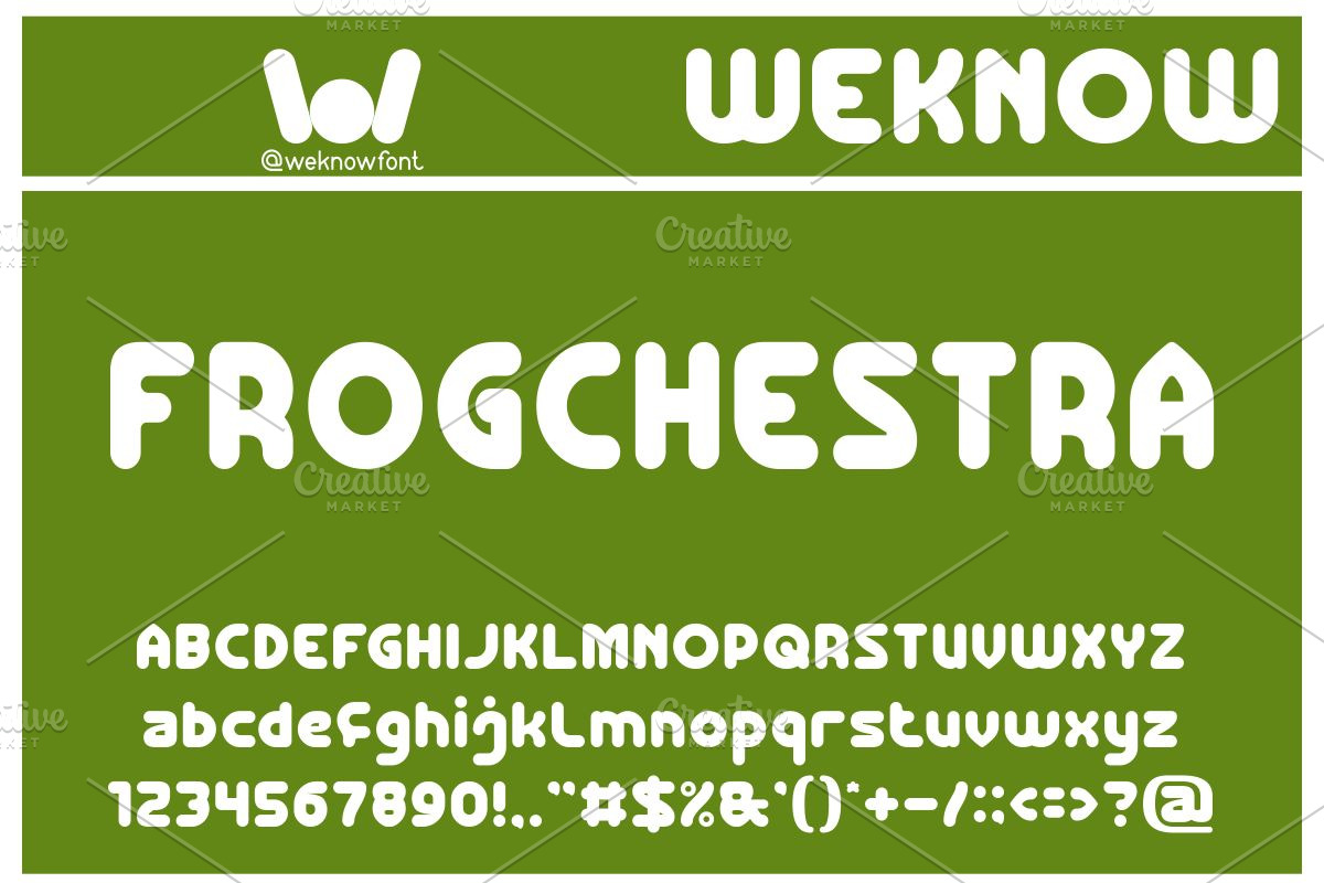 Graphic Research font, a Sans Serif Font by weknow (Photo 5 of 8)