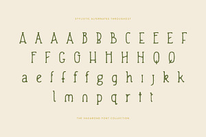 Vagabond - Handcrafted Font Pack