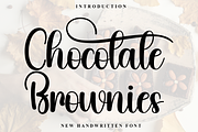 Chocolate Brownies, a Handwritten Font by FreshTypeINK (Thumbnail 1 of 8)