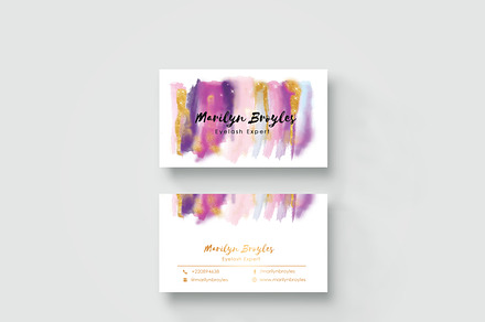 Makeup Artist Logo and Business Card